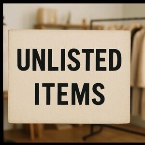 Unlisted item #
